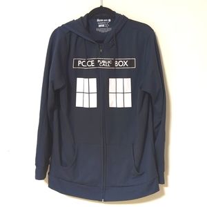 Doctor Who Police Box Hoodie